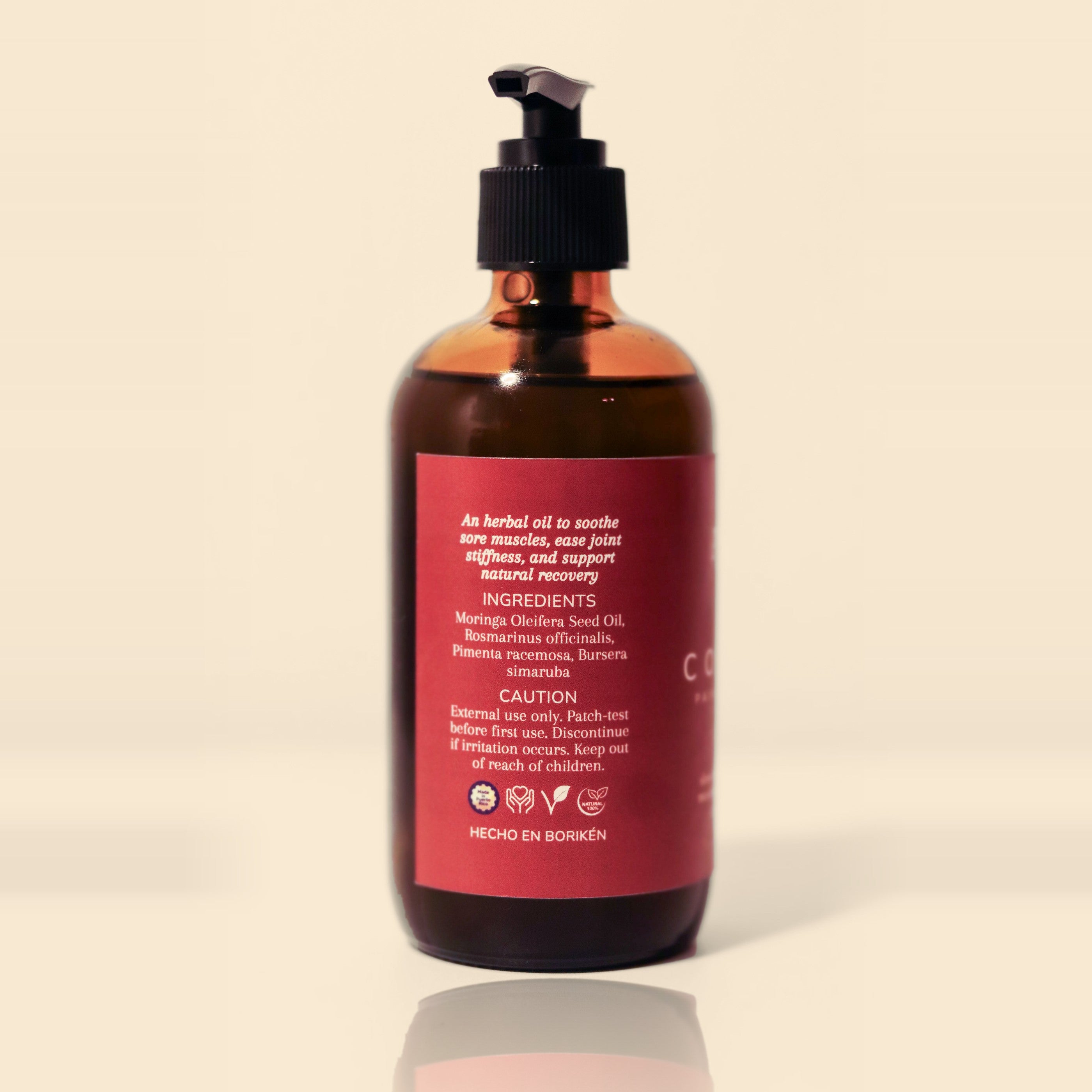 Coyaba back label